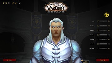 New Features Human Customization - Shadowlands Alpha 9.0.1