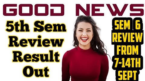 5th Sem Review Result Out 😊 Good New 🙏 BA, BSC 🙏 Thank You CU