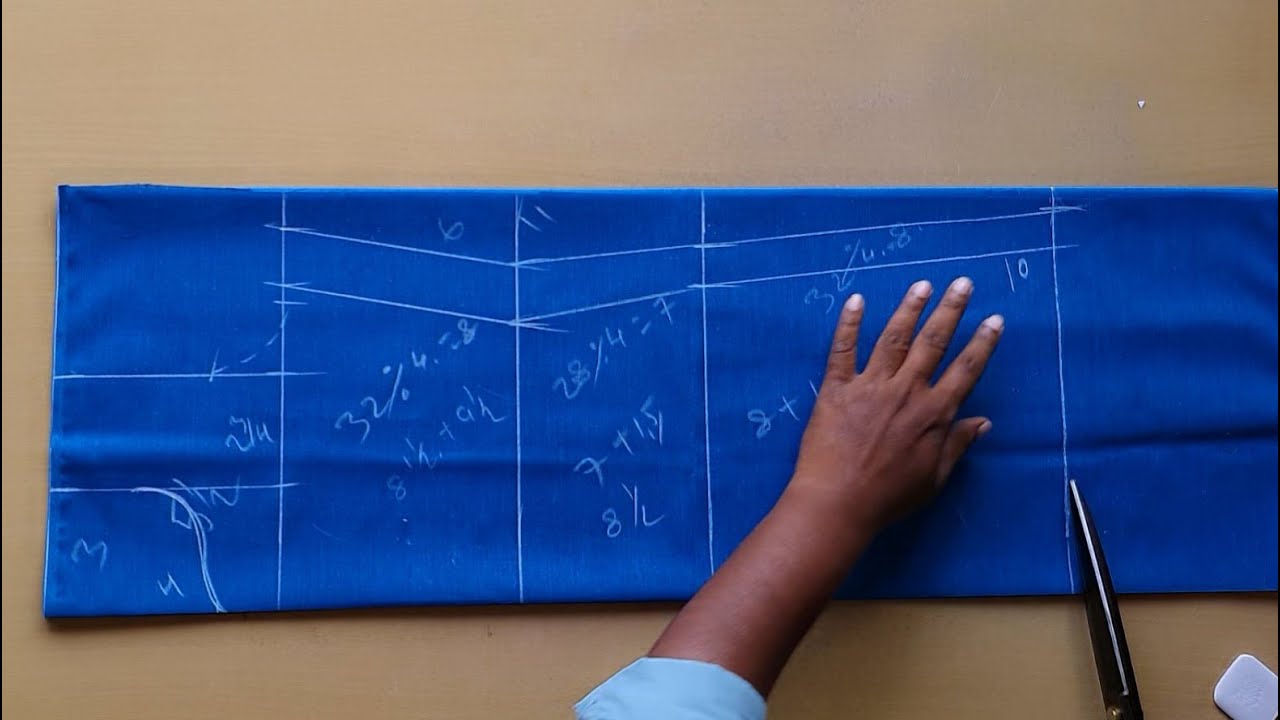 Design 460. 8 to 9 year girl churidar cutting 