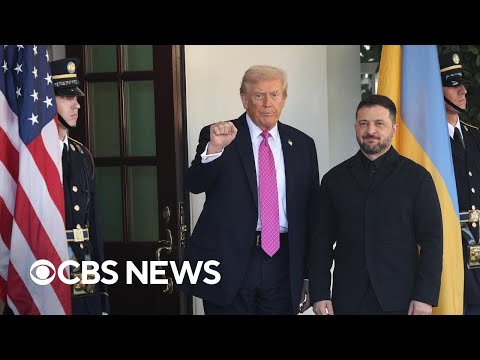 Trump pushes for peace between Ukraine, Russia after Zelenskyy meeting