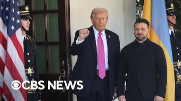 Trump pushes for peace between Ukraine, Russia after Zelenskyy meeting