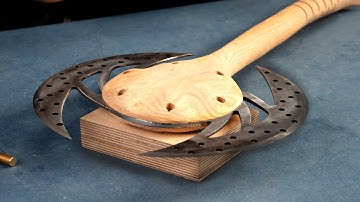 Crafting My Ultimate DIY Dream: Turning a Brake Disc into a Battle Ax!