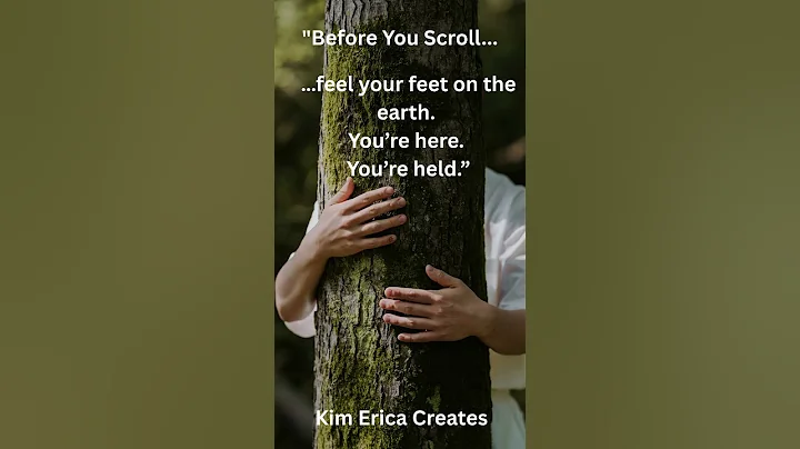 Before You Scroll..Feel Your Feet on the Earth.You Are Held #grounding    #spirituality  #earth