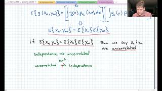 Expectations of Random Variables part 2 | DSP Fundamentals - lecture 13