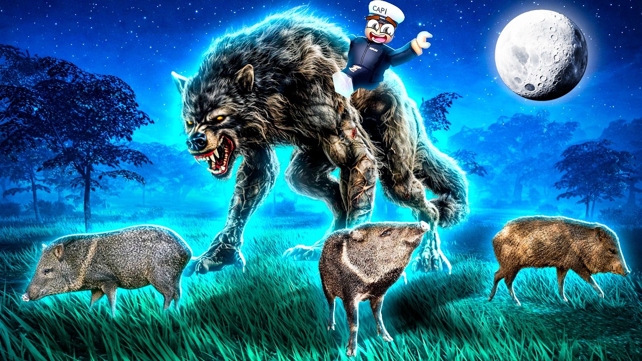 HUNTING PECCARY as a DIRE WOLF in ECOS LA BREA