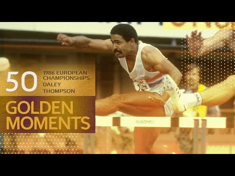 Daley Thompson's LEGENDARY decathlon win | 50 Golden Moments