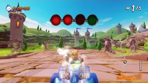 Crash Team Racing Nitro-Fueled (PS4) Spyro Circuit Developer Time