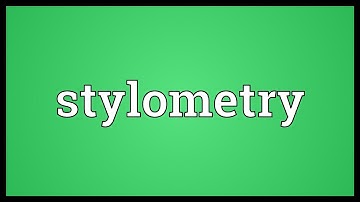 Stylometry Meaning