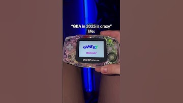 Having a GBA in 2025 is a flex😎 #gameboy #nostalgic #gba #gaming #retro #nostalgia #videogames