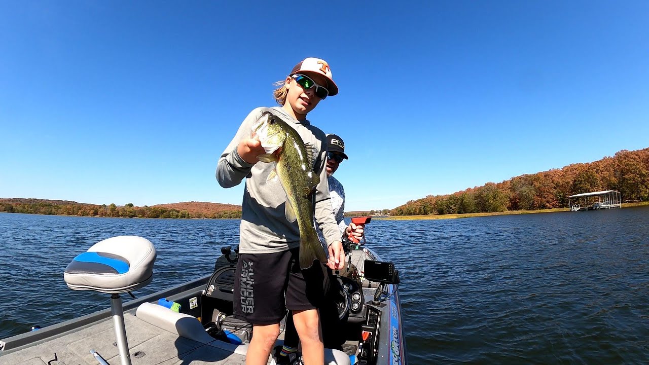 Fall Bass Fishing Okmulgee Lake Day 1