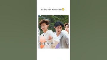 Zb1 being dramatic 😂✋#zb1 #zerobaseone #ricky #matthew #zhanghao #hanyujin #zerose #jiwoong #haobin