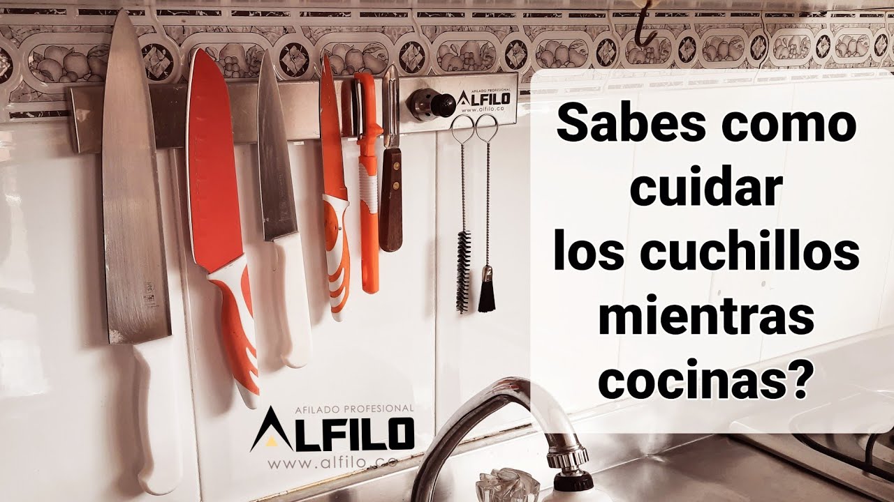 Cómo lavar, guardar y afilar cuchillos para que no te fallen al cocinar, RESPUESTAS