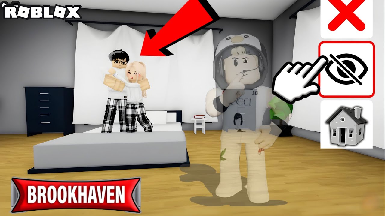 ✨SEMUA PANIK‼️ PRANK ORANG SUS Bisa MENGHILANG DI BROOKHAVEN 😱 