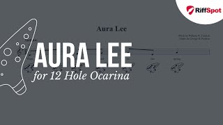 Aura Lee 12 Hole Ocarina Tab