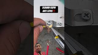Sambung kabel listrik pakai sekun #shorts #diy #craft #pertukangan #konstruksi