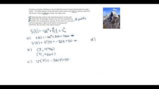 Free Fall Problem
