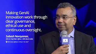 Making GenAI innovation work through clear governance and ethical use | DBS Bank India