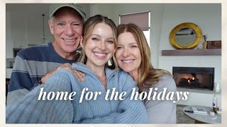 VLOG: home for the holidays, a special wedding gift + main street Christmas