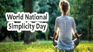 National Simplicity Day || National Simplicity Day Quotes #shorts