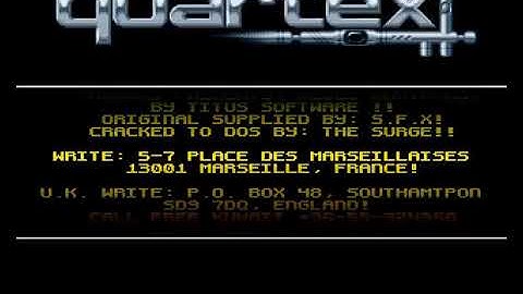 Quartex   Blues Brothers mp4 HYPERSPIN AMIGA INTRO CRACKTRO DEMO COMMODORE NOT MINE VIDEOS