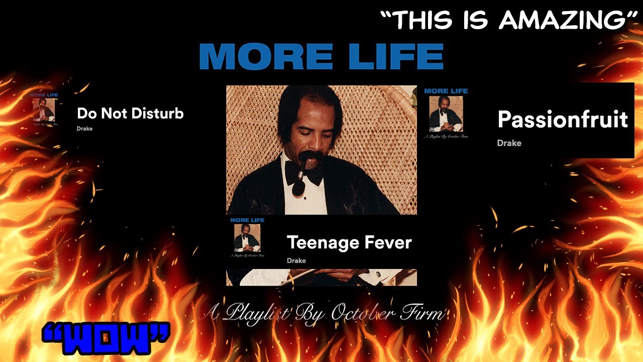 NAHH THIS IS TOP 3!! DRAKE - MORE LIFE ALBUM REACTION