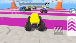 Monster Truck Racing Stuntimpossible Stunt Android Gameplay #androidgames #cargames