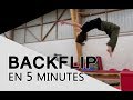 Le backflip en 5 minutes  salto arrire