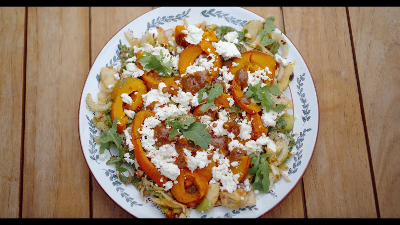 Diesen Kürbis Salat musst Du probieren!