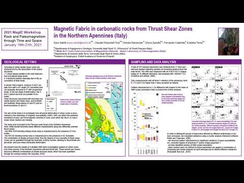 Magnetic fabric in rocks from shear zones in Italy - Sara Satolli - 2021 MagIC Workshop (1/20/21)