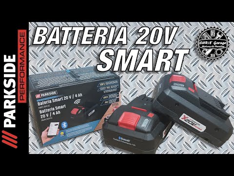 PARKSIDE PERFORMANCE Batterie Slim 20V / 4Ah Smart PAPS 204 A1 