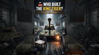 🏭 Who Built the King Tiger? | Germany's Secret Tank Factory 😱 #Shorts