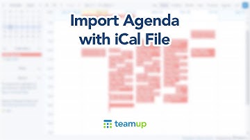 Conference Agenda Builder and Meeting Scheduler Tutorial: Add Agenda from iCal Feed