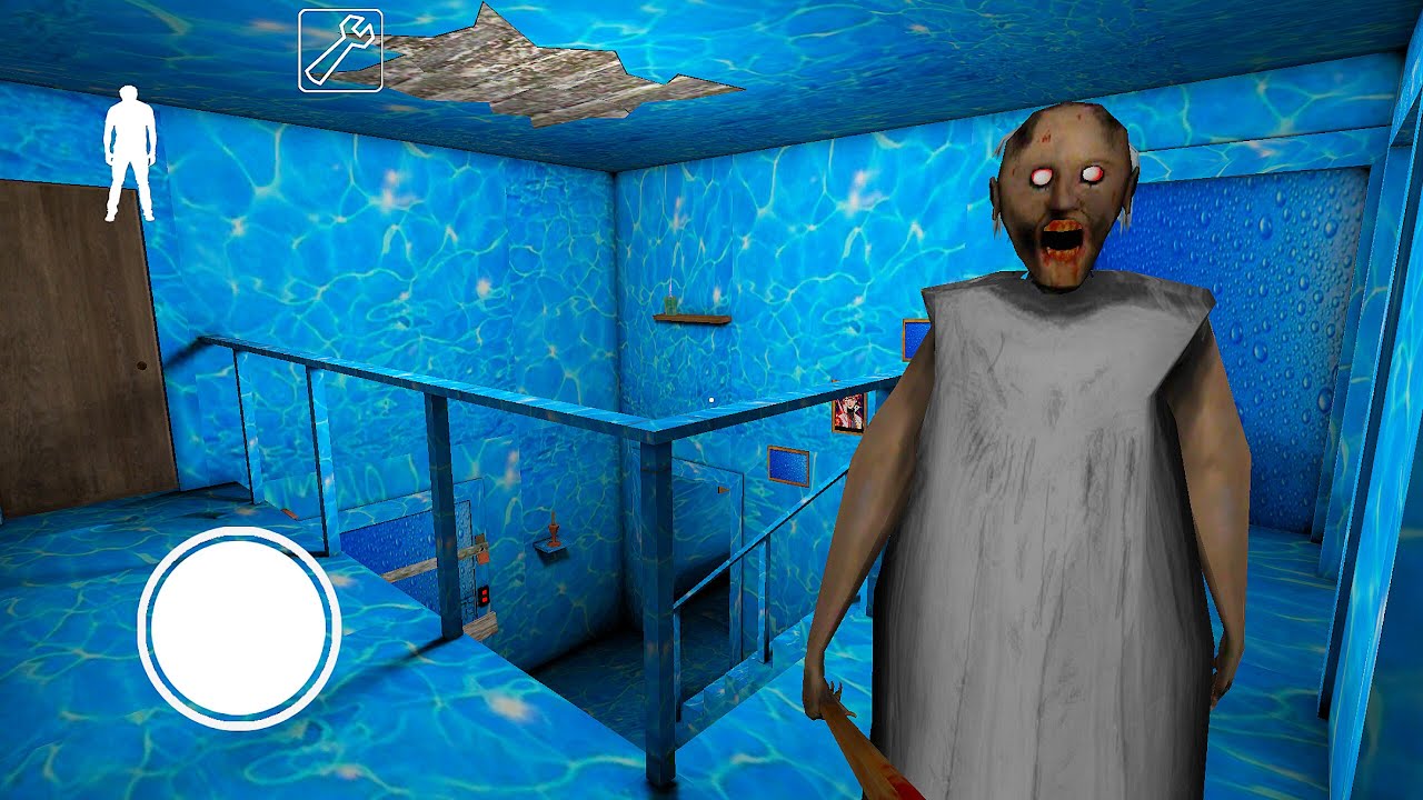 Granny Game Horror Escape Gameplay | Granny Underwater Mod Ep1