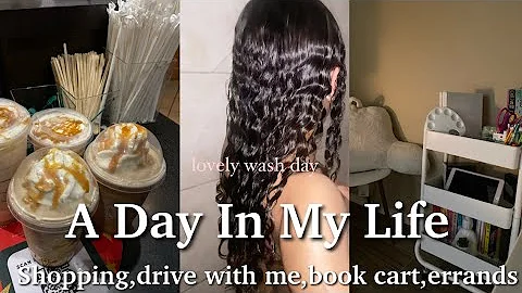 A Day In My Life (Shopping,Drive With Me,DIY,Erran...
