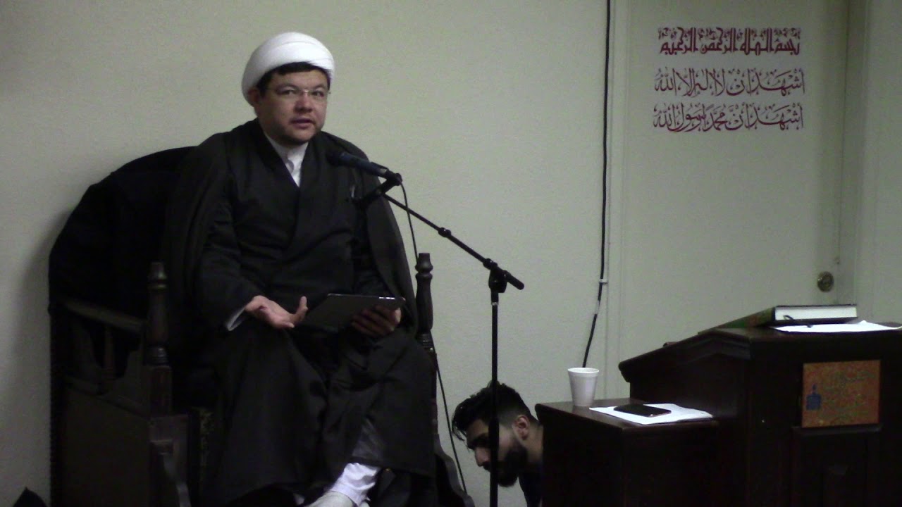 Ramadan 2019, Shaikh Ehsan Ahmadi, 6th night, part 1/4 - YouTube