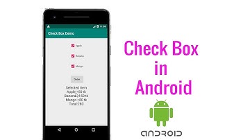 Check Box in Android ||Android bangla Tutorial