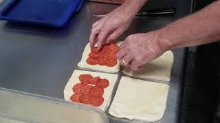 Making Pepperoni Rolls