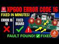 XP600 Error Code 16 FIXED! Carriage Board Resistor Repair (Board-Level Fix)