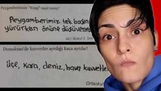 ÖĞRENCİLERİN SINAVLARDA VERDİĞİ EN KOMİK CEVAPLAR !!