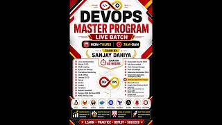 DevOps Master Program 2026 | Live Batch with Sanjay Dahiya | From Zero to Expert