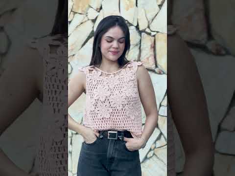 Regata De Crochê Fio Egito