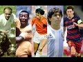 Evolution of football  legends of all generations