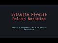 Evaluate Reverse Polish Notation in JavaScript RPN Algorithm with Stack Explained