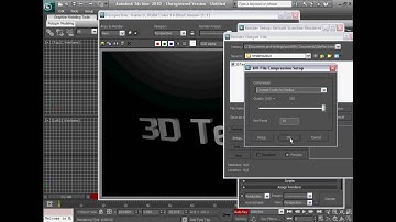 3DS Max Basic 3D Text Tutorial& Animation :)