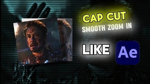 CapCut Smooth Zoom In Tutorial | SMOOTH Zoom In Like Ae |