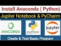 Install Anaconda (Python) and Jupyter Notebook on Windows 10