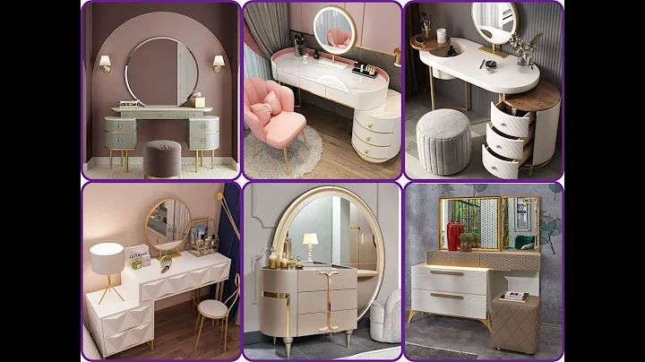 HOME DECOR  DRESSING TABLE WITH MIRROR AESTHETIC IDEAS, STYLISH AND CREATIVE DRESSING  TABLE .