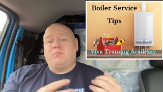 gas training - boiler service tips - for trainee plumbers or gas engineers.