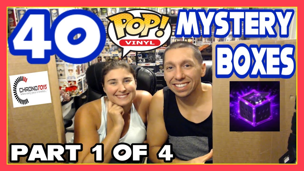 OMG 40 Funko Pop Mystery Boxes DUEL - Part 1 of 4 Chrono Toys