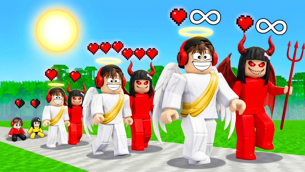 Perjalanan Yuta Mio Menjadi Malaikat Baik vs Iblis Jahat, Dari Bayi Sampai Dewasa | ROBLOX